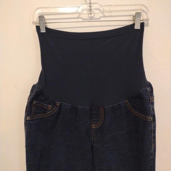 Indigo Blue - Secret Fit Belly Skinny Jeans - Picture 3 of 10